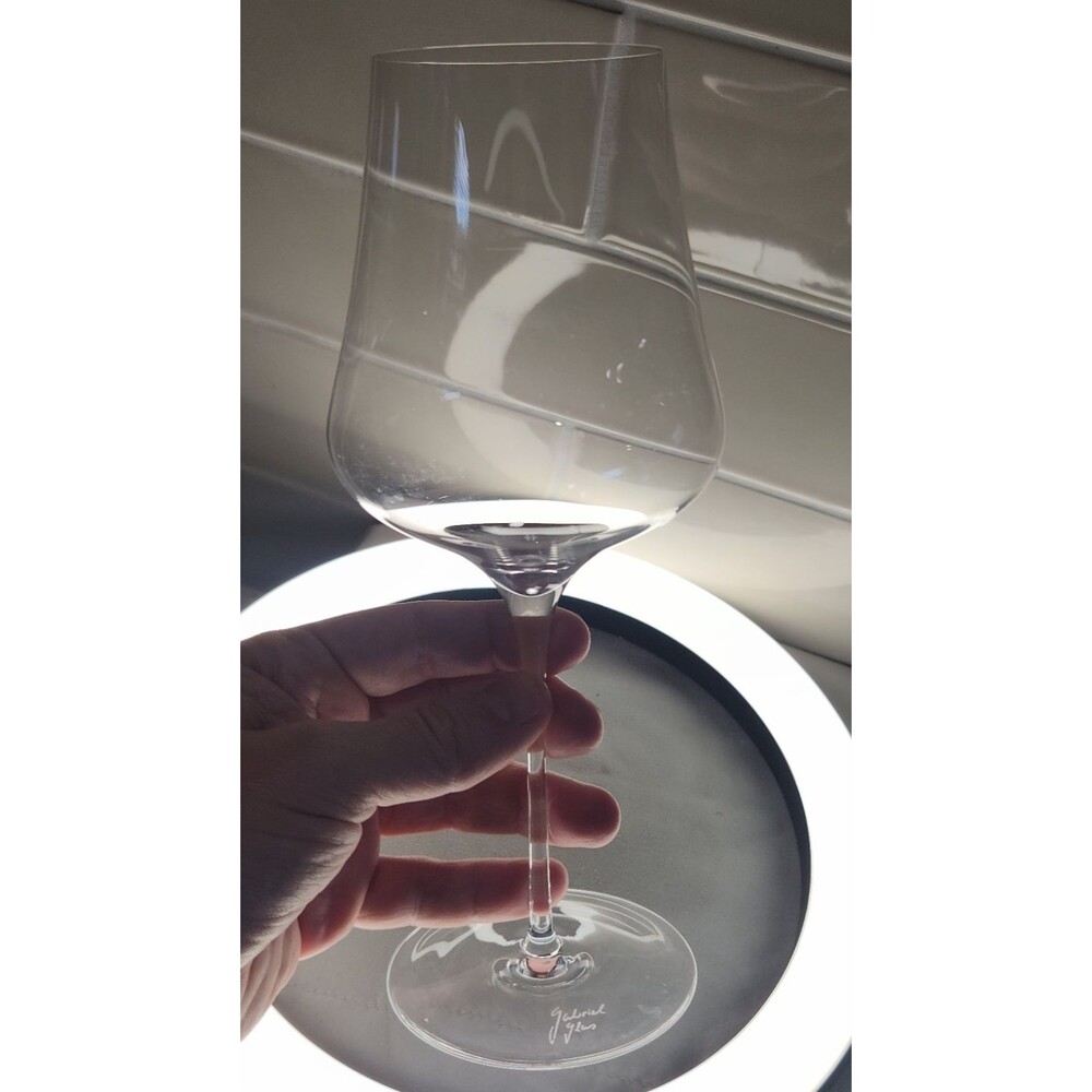 Gabriel Glass Wine 9" H Gabriel-Glas StandArt Goblet Set of 1 Cocktail Red White - Picture 11 of 12